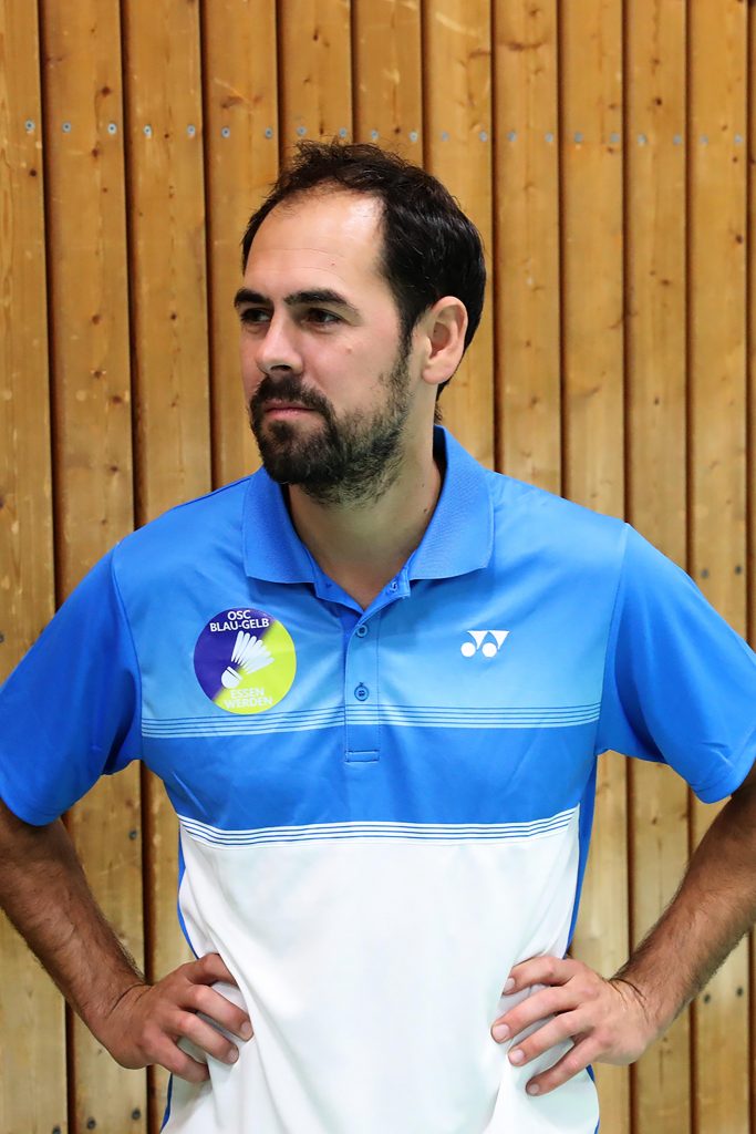 Sportwart des Badmintonvereins OSC Blau-Gelb Essen-Werden - Patrick Weiss